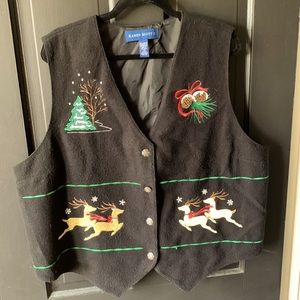Womens Christmas Vest Size 2X